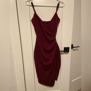 Maroon Dress